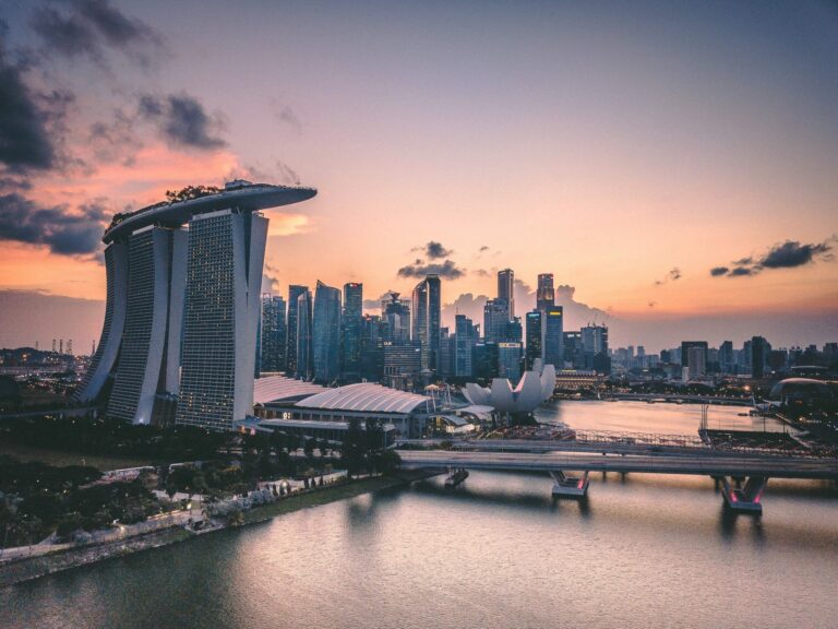mage of Singapore‘s skyline