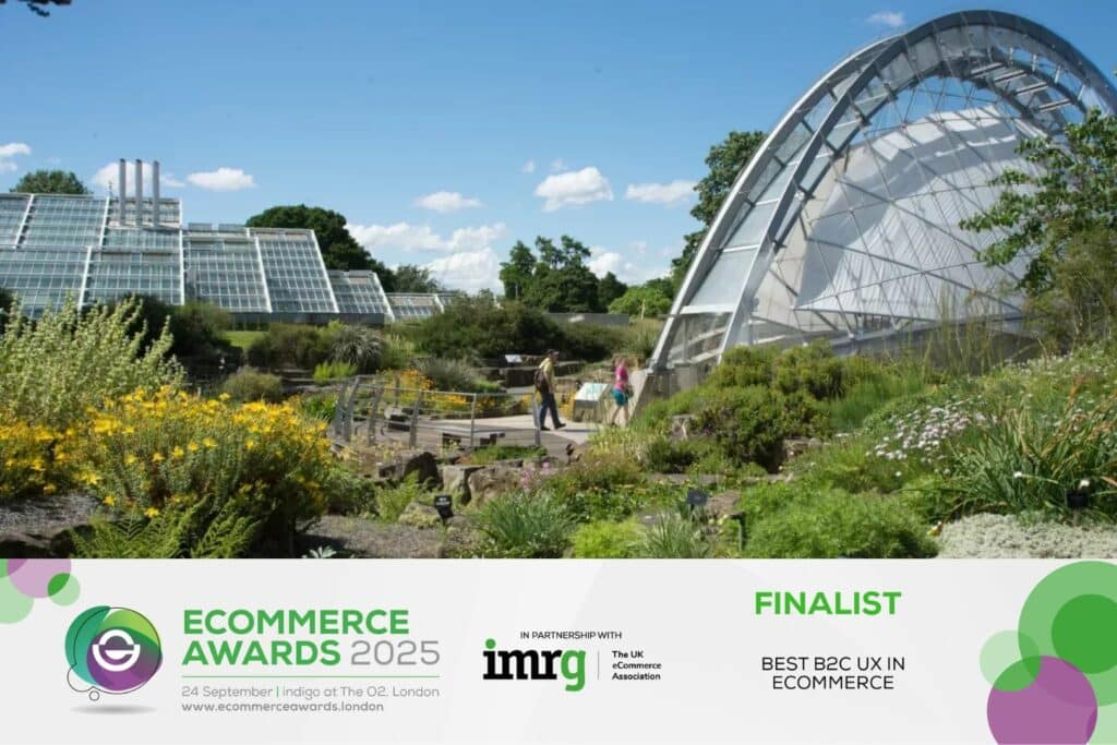 kew garden-ecommerce awards 2025 finalist