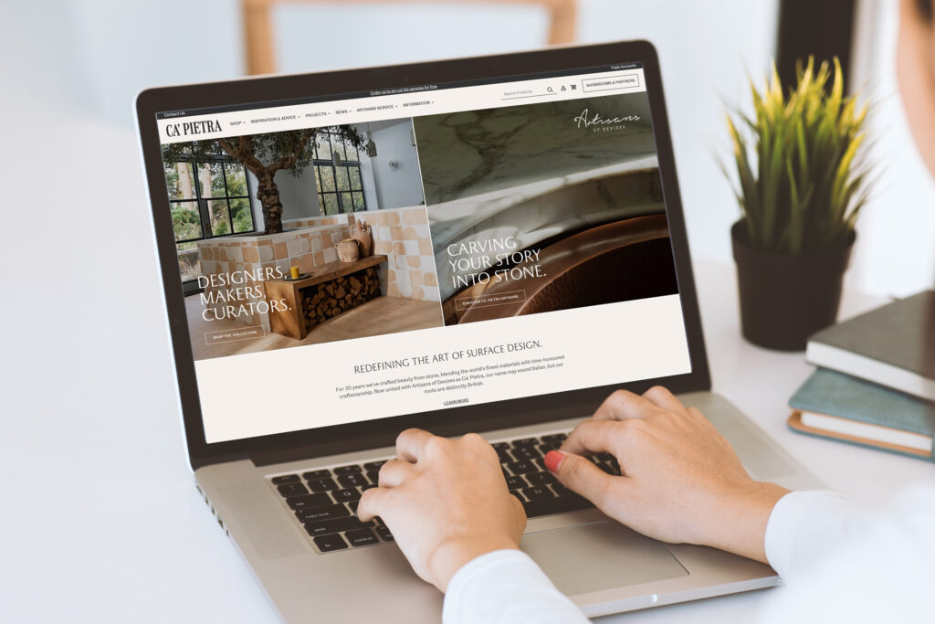Capietra website